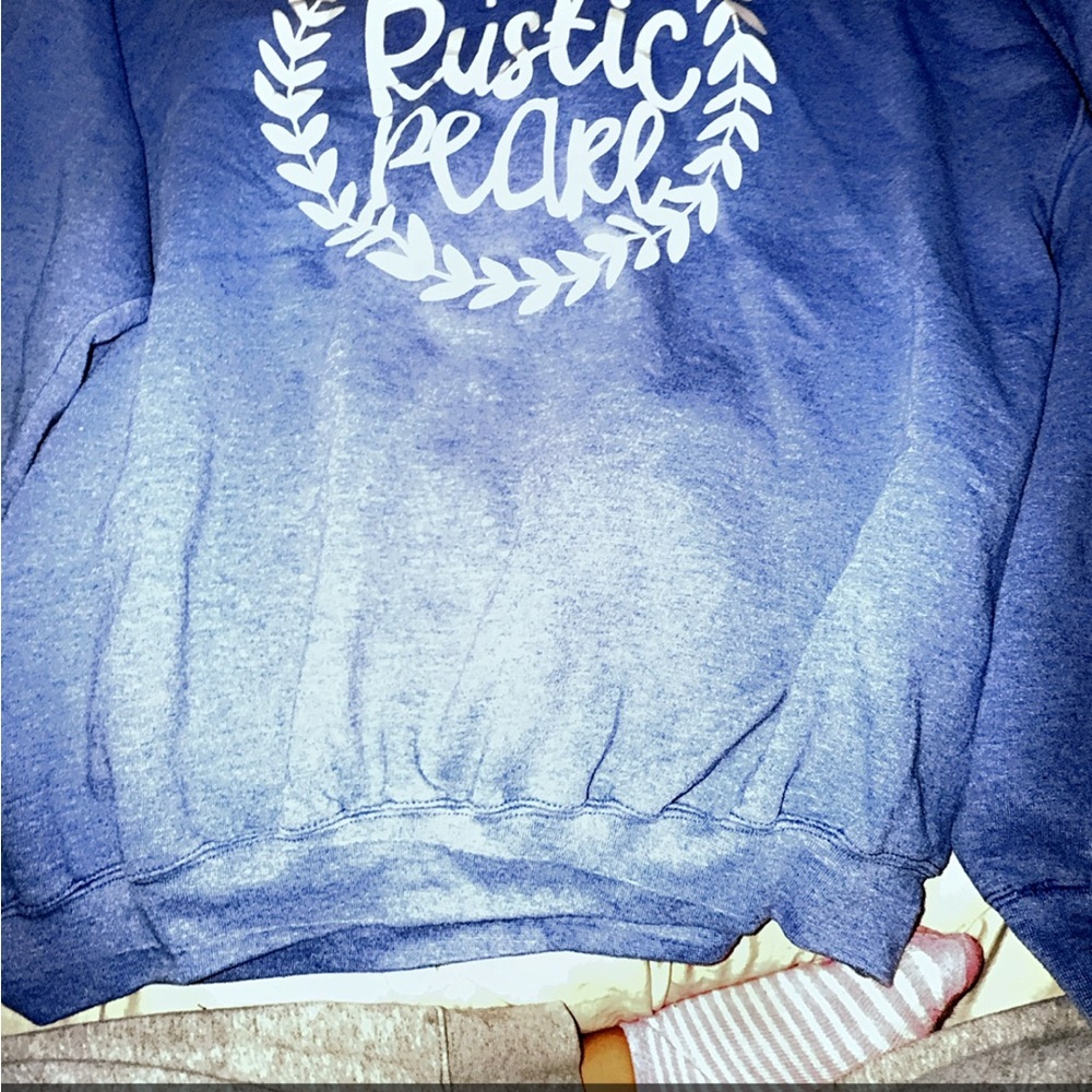 Blue Rustic Pearl Sweatshirt